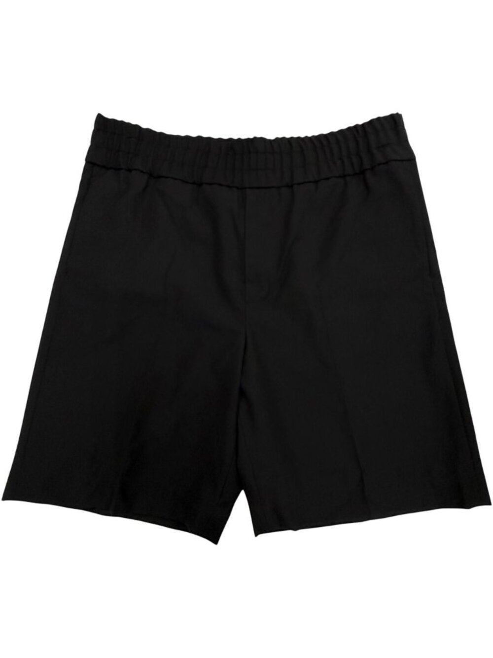 Louis Vuitton Wool Blend Shorts Black Silver 48